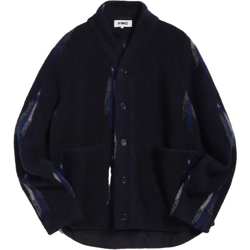 Contrast Detail Jacket , male, Sizes: L, S - YMC You Must Create - Modalova