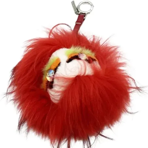 Pre-owned Fur key-holders , female, Sizes: ONE SIZE - Fendi Vintage - Modalova