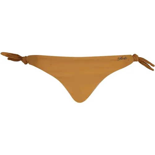 Braune Strandbekleidung Bikini Unterteile Hohe Taille - Karl Lagerfeld - Modalova