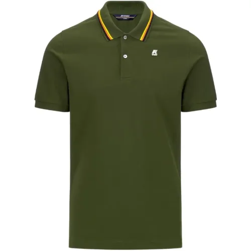 Stylish Polo Shirt for Men , male, Sizes: M, L, 2XL, S - K-way - Modalova