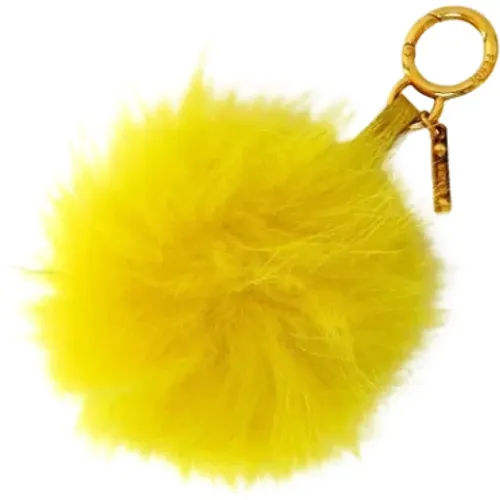 Pre-owned Fur key-holders , female, Sizes: ONE SIZE - Fendi Vintage - Modalova