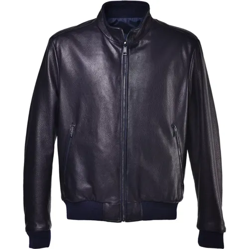 Reversible jacket in nappa , male, Sizes: 2XL, L - Baldinini - Modalova