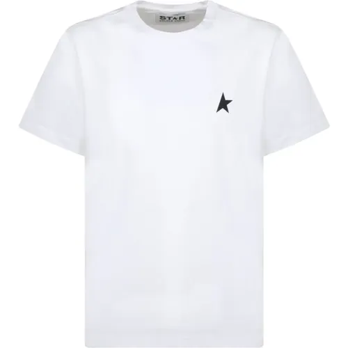 Logo Print T-Shirt , male, Sizes: XL - Golden Goose - Modalova