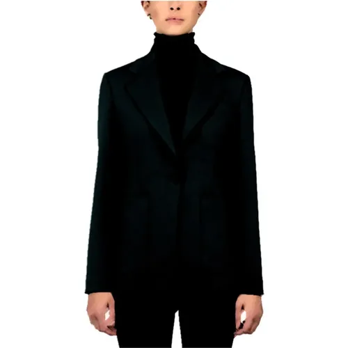 Milano Jersey Flora Jacket , female, Sizes: XL, 2XL, L - True Royal - Modalova