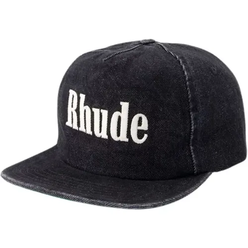 Cotton Structured Cap , unisex, Sizes: ONE SIZE - Rhude - Modalova