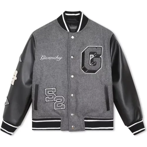 Kinder Schwarze Leichte Jacke mit Signature 4G Motiv - Givenchy - Modalova