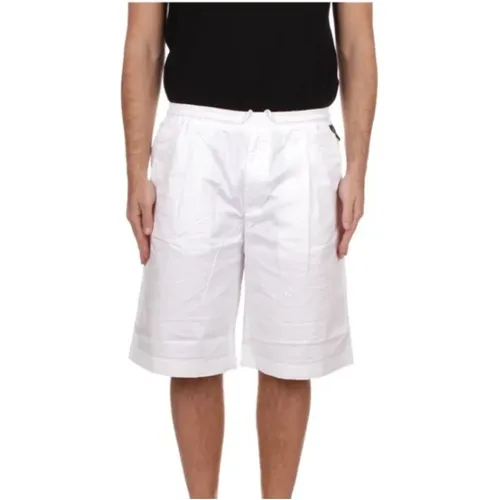 Slim Fit Bermuda Shorts , Herren, Größe: W30 - Replay - Modalova