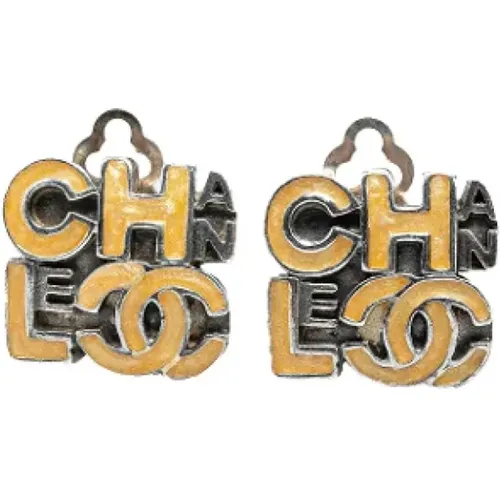 Pre-owned Metal chanel-jewelry , female, Sizes: ONE SIZE - Chanel Vintage - Modalova