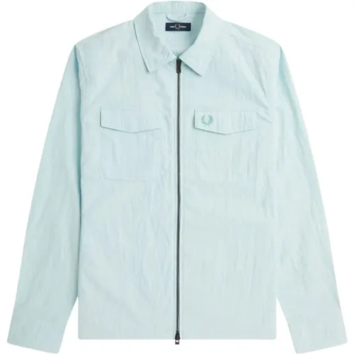 Light Jackets , male, Sizes: M, L - Fred Perry - Modalova