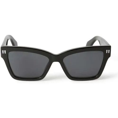 Cincinnati Cat-Eye Sunglasses , unisex, Sizes: 54 MM - Off White - Modalova