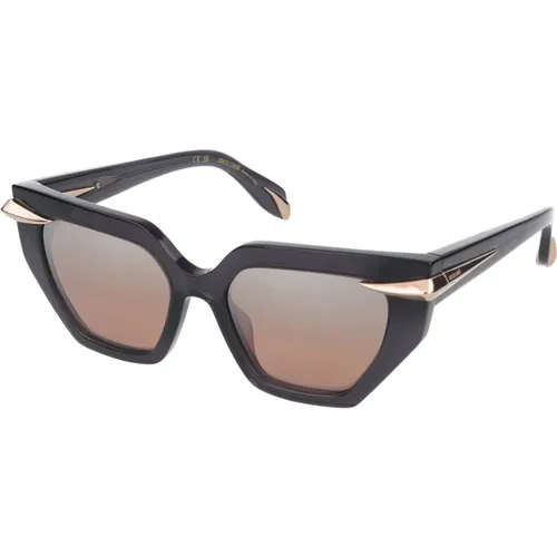 Stilvolle Sonnenbrille Src001M , unisex, Größe: 54 MM - Roberto Cavalli - Modalova