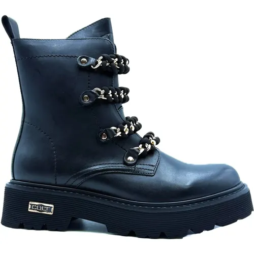 Schwarzer Stiefelette Clw435400 , Damen, Größe: 37 EU - Cult - Modalova