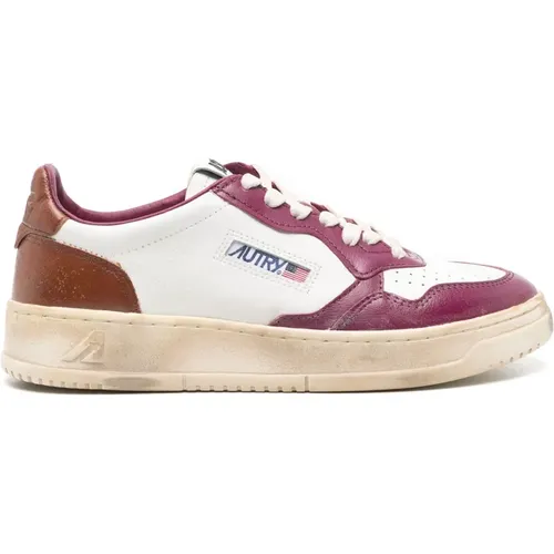 Vintage Low Super Medalist Sneakers , Damen, Größe: 39 EU - Autry - Modalova