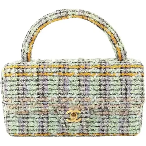 Pre-owned Wool handbags , female, Sizes: ONE SIZE - Chanel Vintage - Modalova