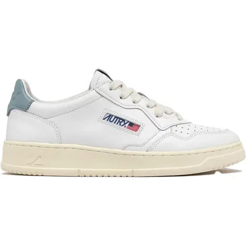 Leather Tennis Sneakers , male, Sizes: 10 UK, 7 UK, 6 UK, 11 UK, 9 UK, 8 UK - Autry - Modalova