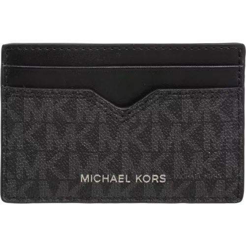 Logo Credit Card Holder , male, Sizes: ONE SIZE - Michael Kors - Modalova