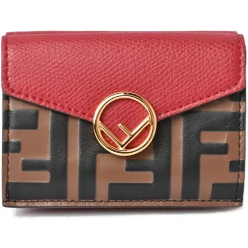 Pre-owned Fendi leather wallet , female, Sizes: ONE SIZE - Fendi Vintage - Modalova
