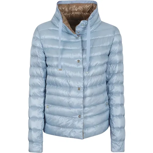 Blaue Jacken für Frauen Ss24 , Damen, Größe: S - Herno - Modalova