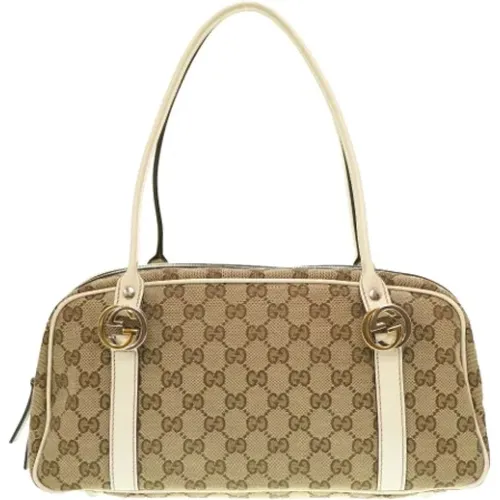 Pre-owned Canvas handbags , female, Sizes: ONE SIZE - Gucci Vintage - Modalova