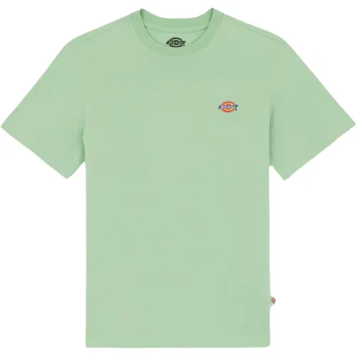 Grünes Logo T-Shirt mit Rundhals - Dickies - Modalova