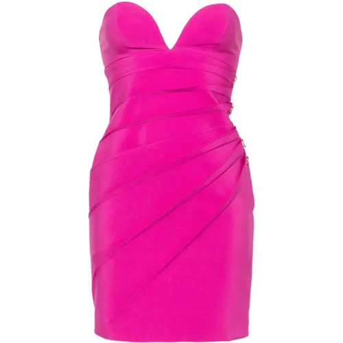 Women's Clothing Dress Purple Ss24 , female, Sizes: S - Genny - Modalova