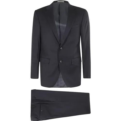 Wool Twill Suit , male, Sizes: 2XL - Corneliani - Modalova