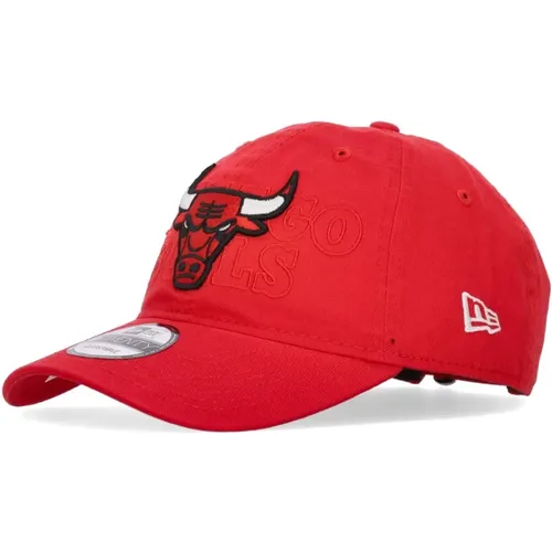 Chicago Bulls Curved Visor Cap , unisex, Sizes: ONE SIZE - new era - Modalova