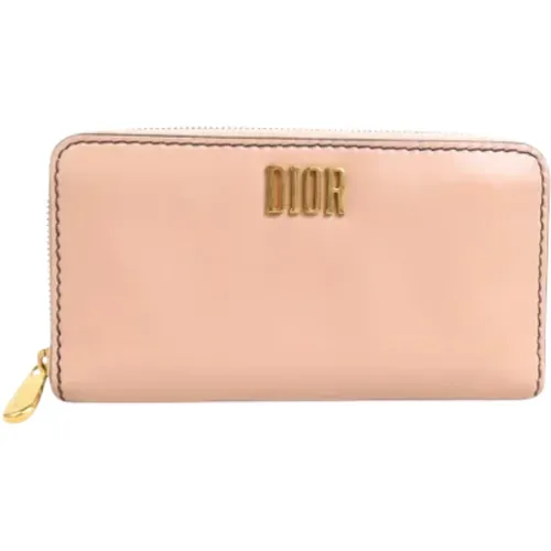 Pre-owned Leather wallets , female, Sizes: ONE SIZE - Dior Vintage - Modalova