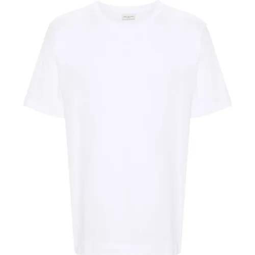 Weiße Hertz 8600 M.K.T-Shirt , Herren, Größe: L - Dries Van Noten - Modalova
