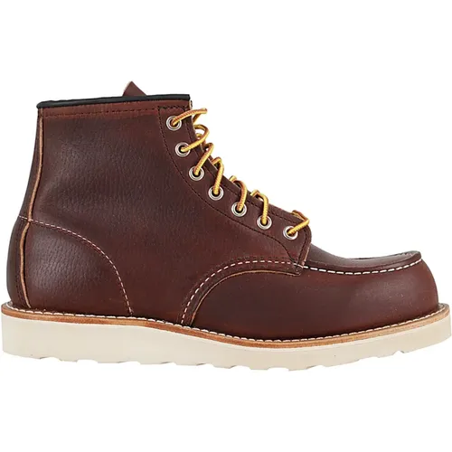 Klassische Moc Toe Arbeitsstiefel , Herren, Größe: 41 EU - Red Wing Shoes - Modalova