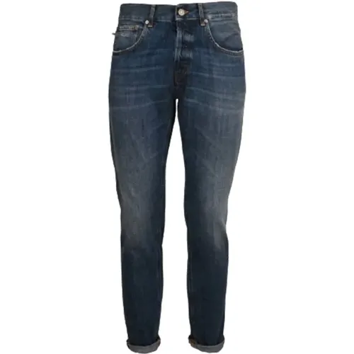 Dark Dian Jeans , male, Sizes: W33, W34, W32 - Dondup - Modalova