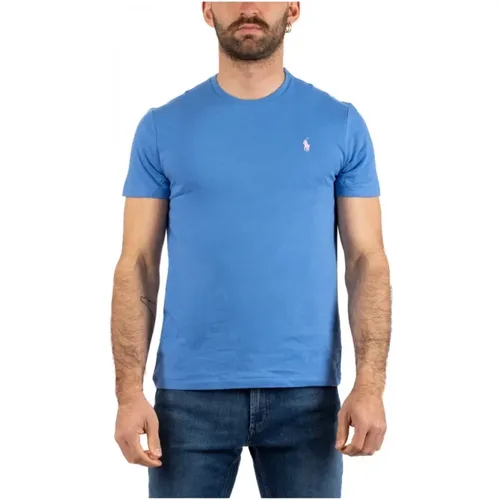 Herren Klassisches T-Shirt , Herren, Größe: M - Ralph Lauren - Modalova