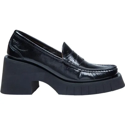 Patent Leather Loafer Moccasin , female, Sizes: 4 UK, 6 UK, 7 UK, 5 UK - Paloma Barceló - Modalova