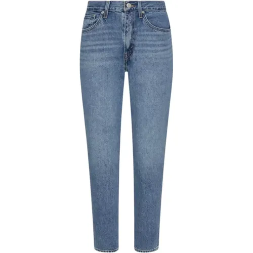 Levi's , Vintage High-Waisted Denim Jeans , female, Sizes: W27 L28, W29 L28, W28 L28, W30 L28, W31 L28, W32 L28 - Levis - Modalova