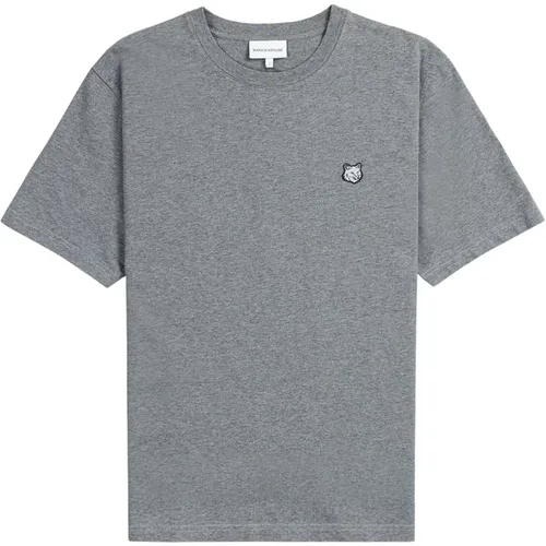 T-Shirts , Herren, Größe: L - Maison Kitsuné - Modalova