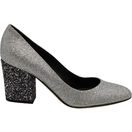 Pre-owned Canvas heels , female, Sizes: 5 UK - Sergio Rossi Pre-owned - Modalova