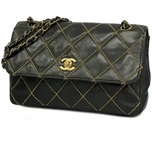 Pre-owned Leather chanel-bags , female, Sizes: ONE SIZE - Chanel Vintage - Modalova