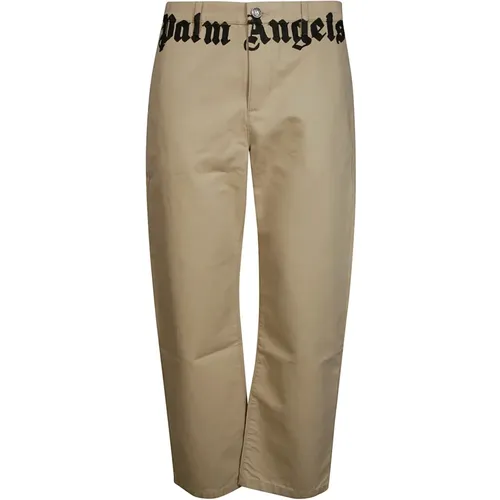 Classic Logo Pants , male, Sizes: M, L - Palm Angels - Modalova