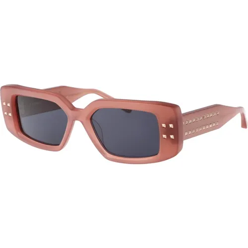 V - Cinque Sunglasses , unisex, Sizes: 53 MM - Valentino Garavani - Modalova