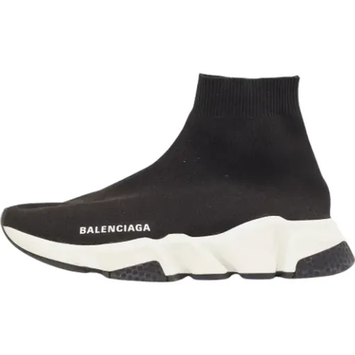 Pre-owned Fabric sneakers , female, Sizes: 4 UK - Balenciaga Vintage - Modalova