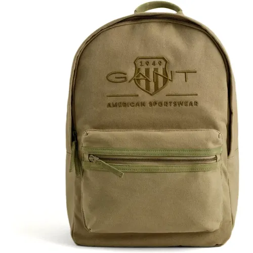 Tonal Shield Backpack , male, Sizes: ONE SIZE - Gant - Modalova