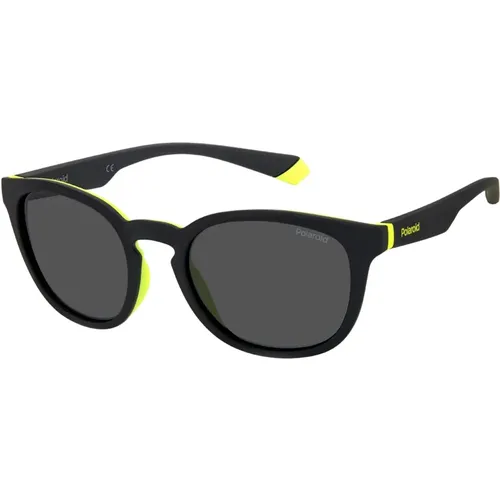 Yellow/Grey Sunglasses , male, Sizes: 52 MM - Polaroid - Modalova