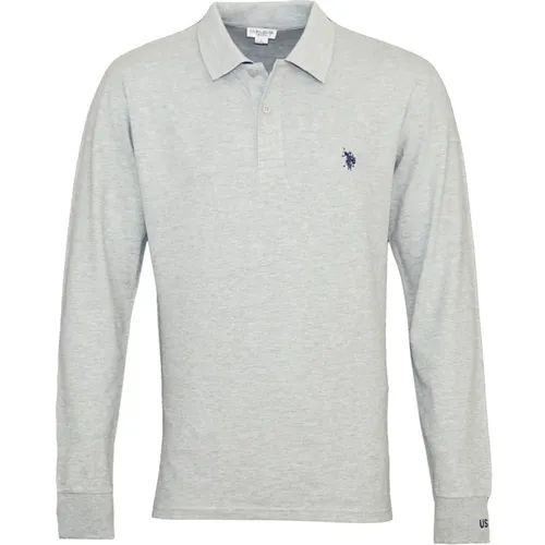 Langarm Polo Shirt mit Polo Rider - U.S. Polo Assn. - Modalova