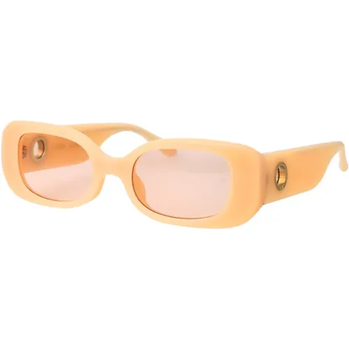 Stylish Lola Sunglasses for Summer , female, Sizes: 52 MM - Linda Farrow - Modalova