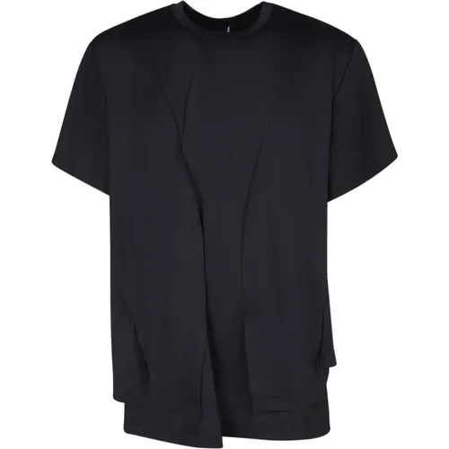 Schwarze T-Shirts & Polos für Männer , Herren, Größe: S - Comme des Garçons - Modalova
