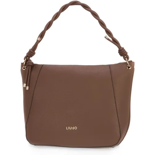 Leather Hobo Bag , female, Sizes: ONE SIZE - Liu Jo - Modalova