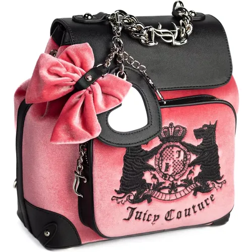 Ikonic Rucksack Candy Pink/Black - Juicy Couture - Modalova