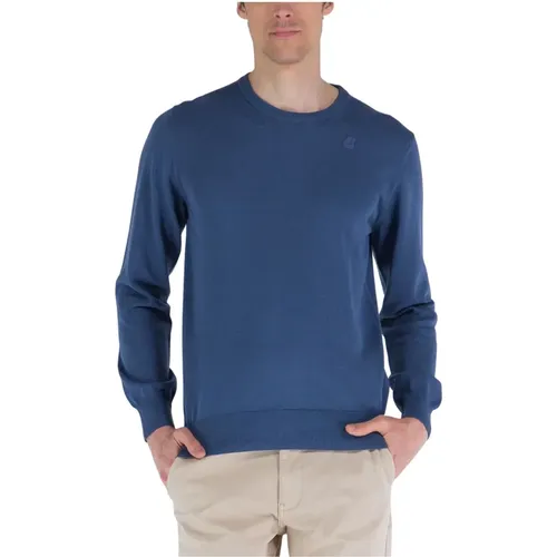Sweatshirts , male, Sizes: L, 2XL - K-way - Modalova