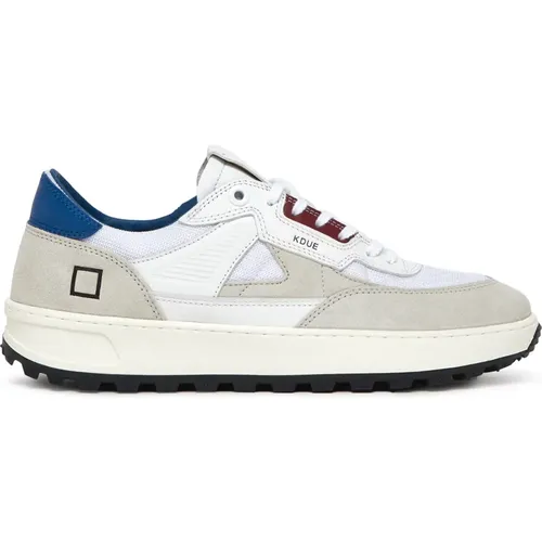 Leather and Suede Sneakers , male, Sizes: 10 UK, 11 UK, 9 UK, 6 UK, 7 UK - D.a.t.e. - Modalova
