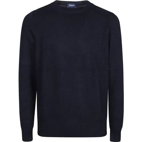 Casual Strick Pullover Sweater , Herren, Größe: M - Drumohr - Modalova